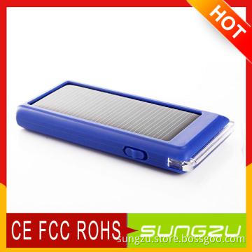 Solar Flashlight Keychain Charger With Hanging Hook